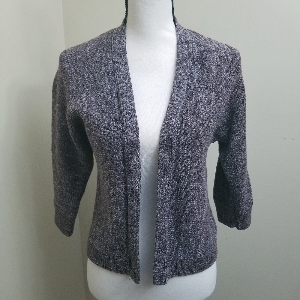 ⭐ Jones New York Marled Brown White Cardigan S